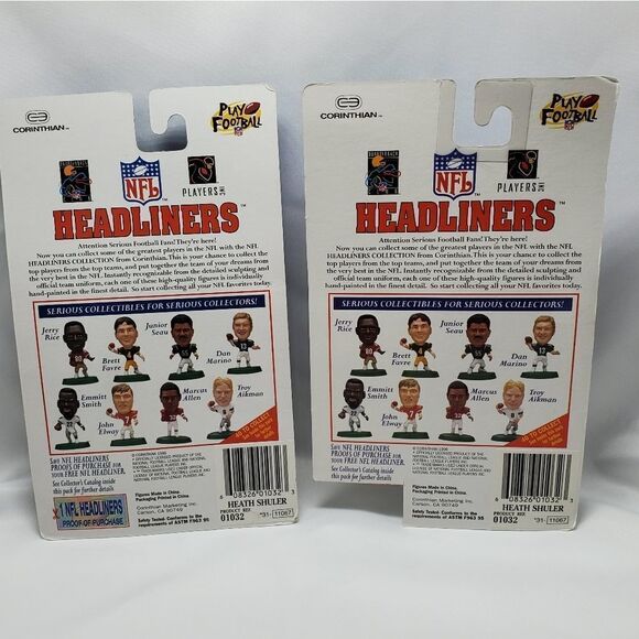 💙NIB Vintage Redskins Heath Schuler Headliner - Picture 2 of 3